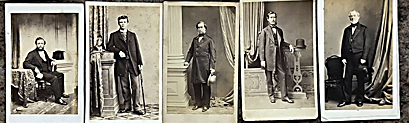 Cartes de Visite Card Film Scanning 